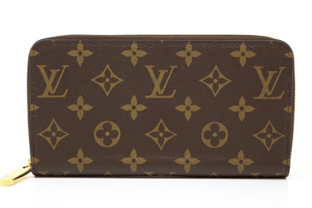 LOUIS VUITTON Wallet Zippy Round Long Monogram Fuschia Pink